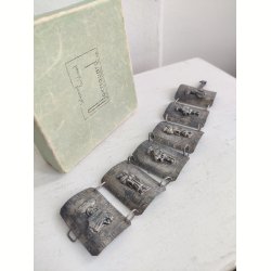 Vintage metalarmb�nd fra sydamerika