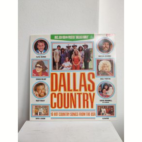 LP med plakat: Dallas Country 1982