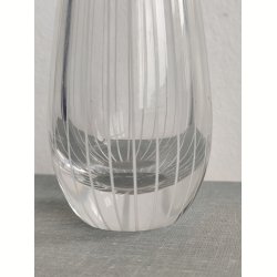 Stribet glasvase, 1950'erne, Vicke Lindstrand 