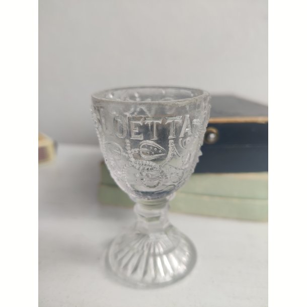 Cloetta reklameglas, ca. 1900