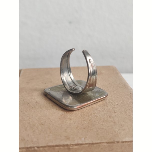 Vintage bijoux ring med mystiske tegn