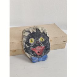 Mystisk kattehoved med krog
