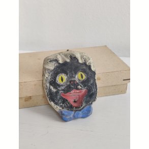 Mystisk kattehoved med krog