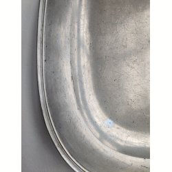 Stort Just Andersen tinfad, 43 cm