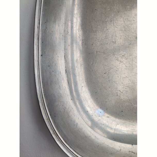 Stort Just Andersen tinfad, 43 cm