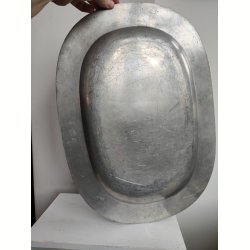 Stort Just Andersen tinfad, 43 cm