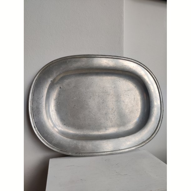 Stort Just Andersen tinfad, 43 cm