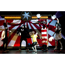 Rekvisithoved / k�mpe maske fra Cykelmyggen �stre Gasv�rk