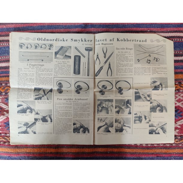 .Vintage spiralhalsk�de, kobbertr�d